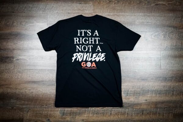 It's a Right, Not a Privilege T-Shirt - Image 4