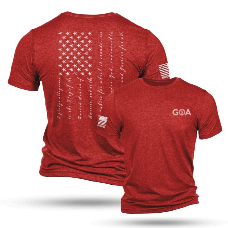 The Pledge T-shirt – Gun Owners of America