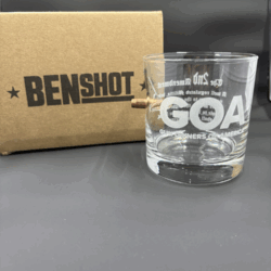 BenShot - GOA Block Logo Rock Glass .308 win