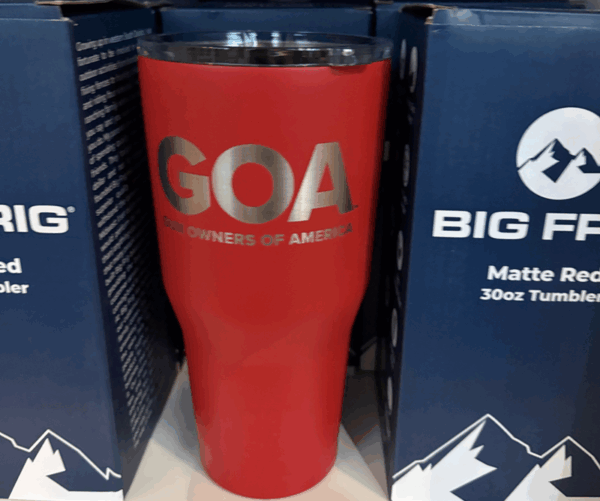 GOA Block Logo Tumbler (30 oz) - Image 4