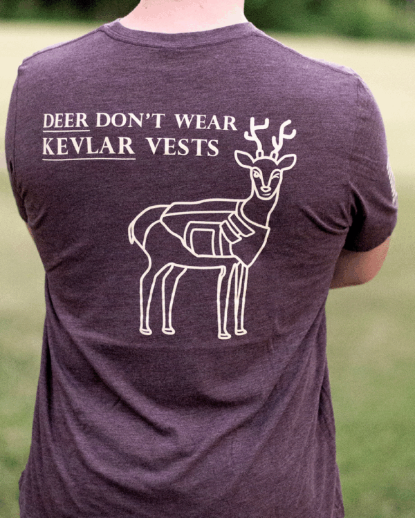 Deer in Kevlar T-Shirt
