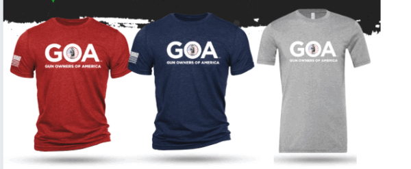 GOA Large Block Letter T-Shirt