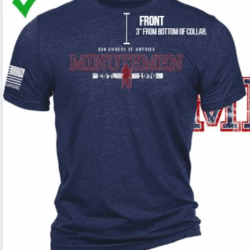 GOA Minuteman Short Sleeve T-Shirt
