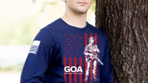GOA Modern Minuteman Long Sleeve T-Shirt