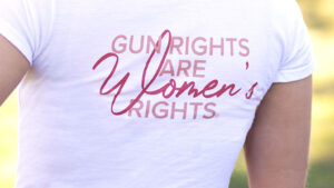 Empowered 2A - Gun Rights Are Womens Rights (V-Neck)
