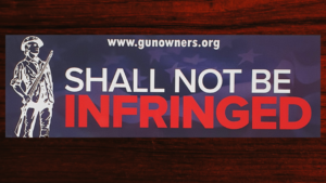 Shall Not Be Infringed Sticker