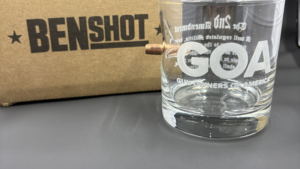 BenShot - GOA Block Logo Rock Glass .308 win
