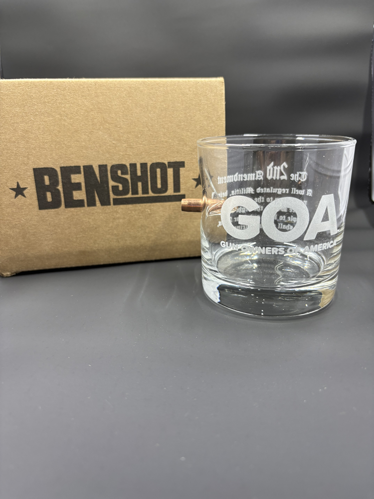 BenShot - GOA Block Logo Rock Glass .308 win