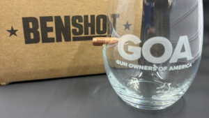 BenShot - GOA Block Logo Wine Glass .308 win