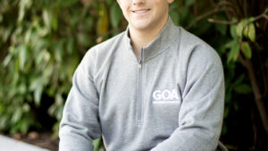 GOA Logo Half Zip Sweatshirt
