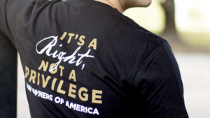 It's a Right, Not a Privilege T-Shirt