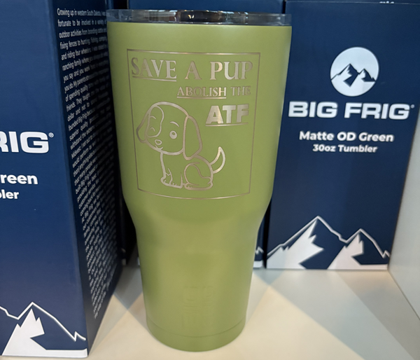 GOA Save A Pup tumbler - Image 2